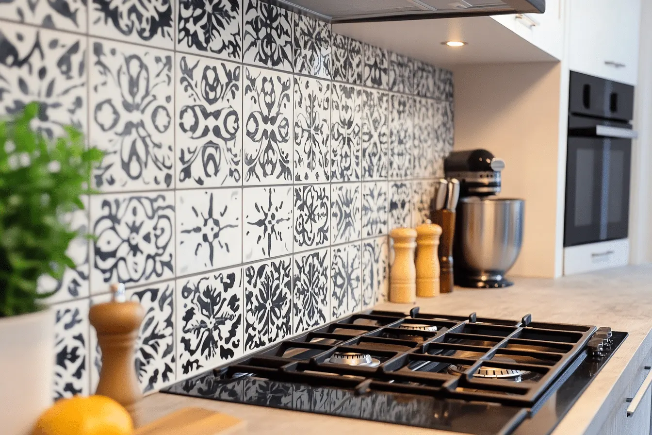 Carreaux de ciment pour crédence : ajoutez du caractère à votre cuisine